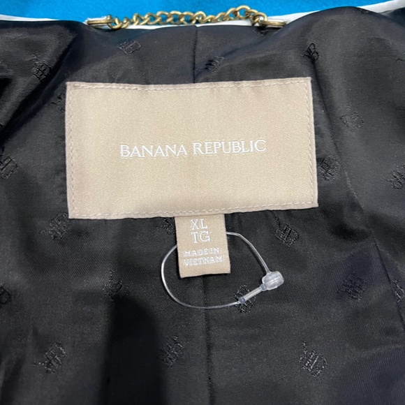 Banana Republic Cropped Wool Swing Coat XL - Picture 4 of 4